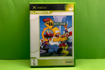 The Simpsons Hit And Run - Xbox Original - Pre-Owned