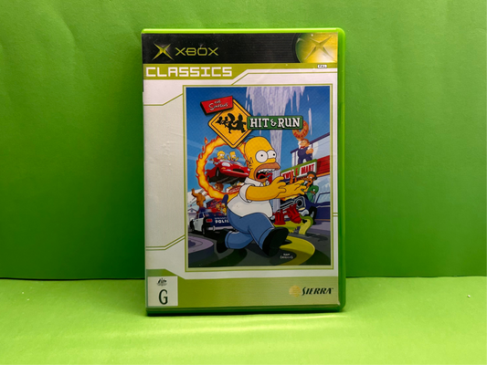 The Simpsons Hit And Run (Classics) - Xbox Original - Pre-Owned