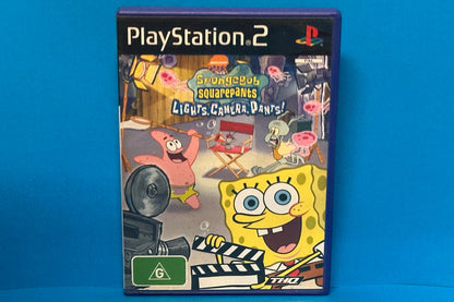 Spongebob Squarepants Lights,Camera,Pants! - Playstation 2 - Pre-Owned