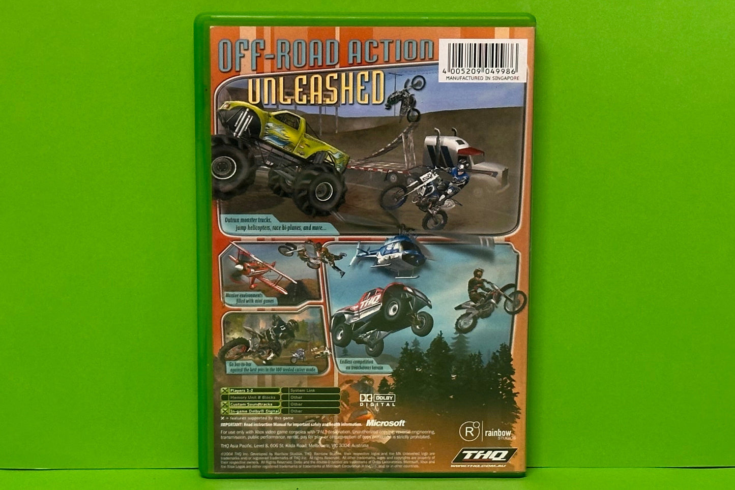 Chad Reed MX Unleashed - Xbox Original - Pre-Owned