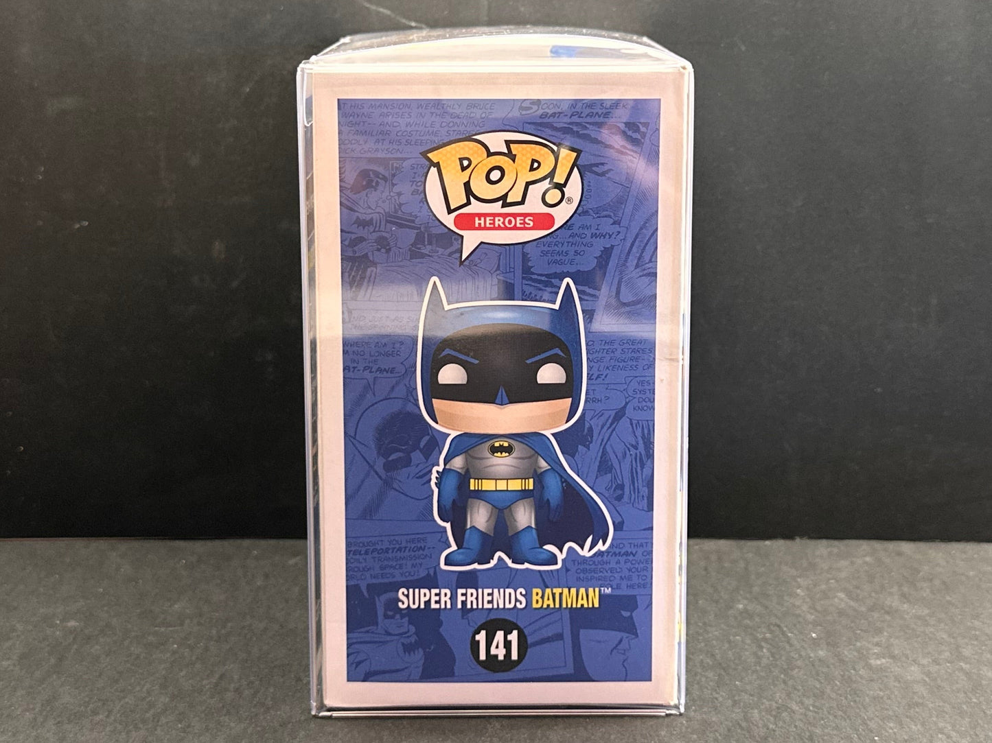 DC Super Heroes Super Friends Batman (141) Funko Pop Figure - Collectables - Pre-Owned
