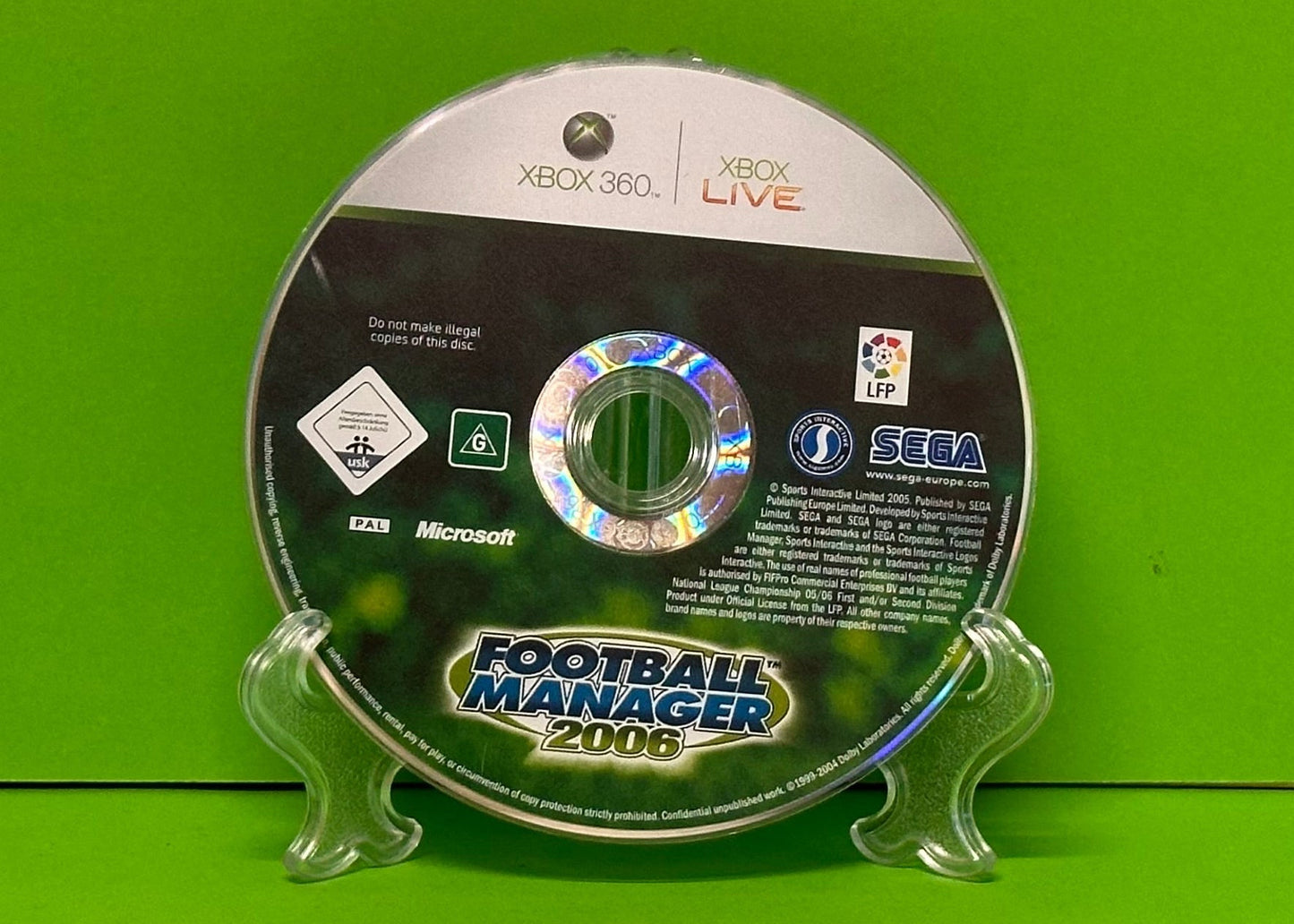 Football Manager 2006 - Xbox 360 - Pre-Owned