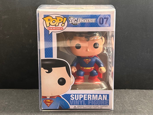 DC Universe Superman (07) Funko Pop Figure - Collectables - Pre-Owned
