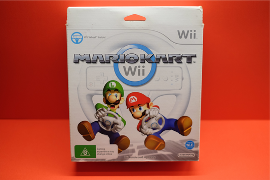 Mario Kart Steering Wheel & Game (Boxed) - Nintendo Wii - Pre-Owned