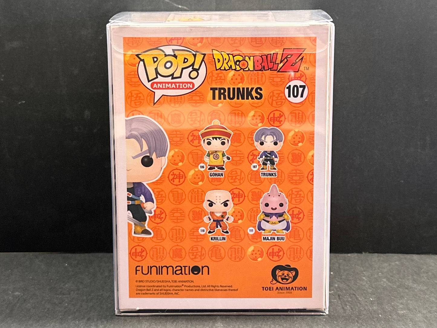 Dragon Ball Z Trunks (107) Funko Pop Figure - Collectables - Pre-Owned