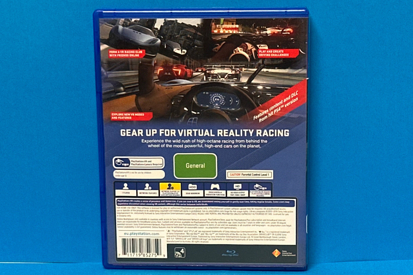 Drive Club VR - Playstation VR - Pre-Owned
