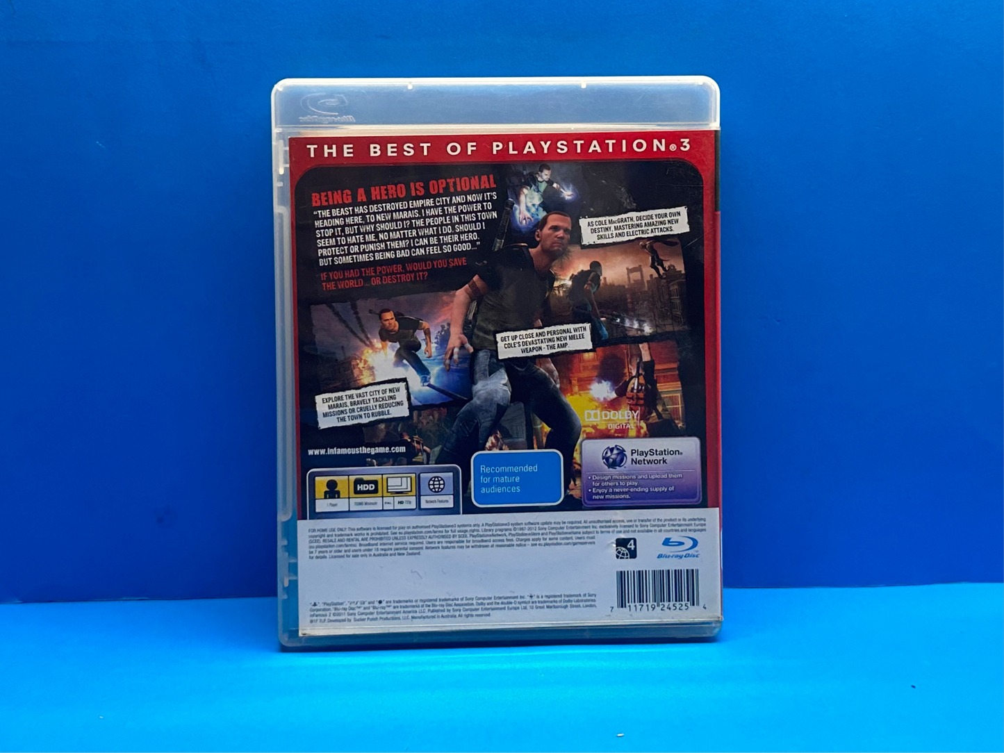 Infamous 2 (Essentials) - PlayStation 3 - Pre-Owned