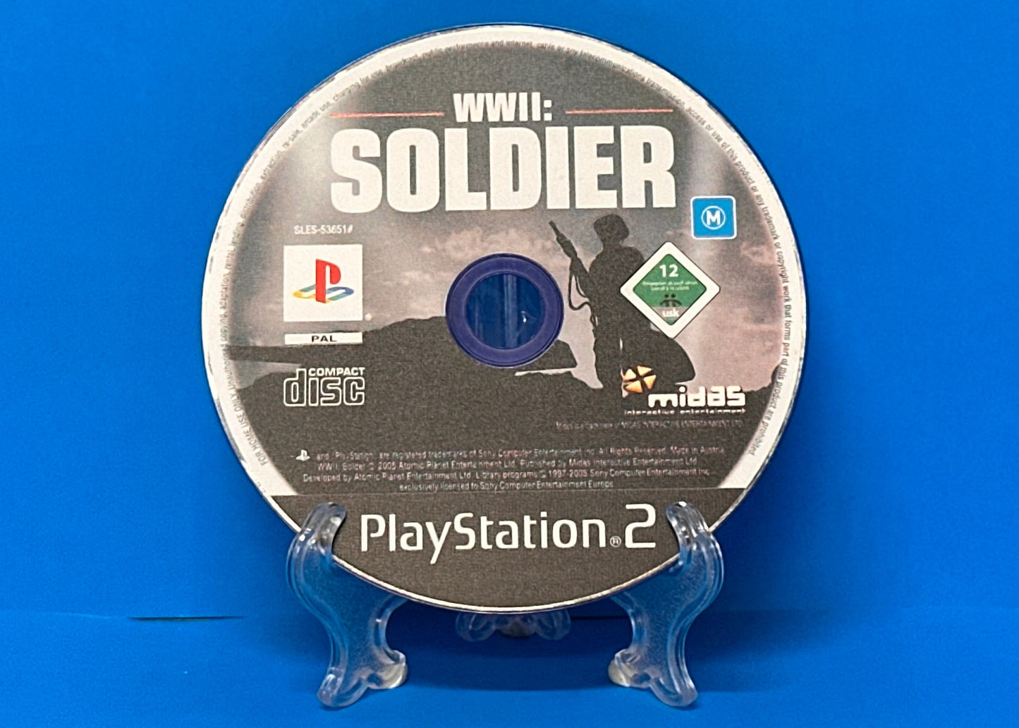 WWII (2) Soldier - Playstation 2 - Pre-Owned