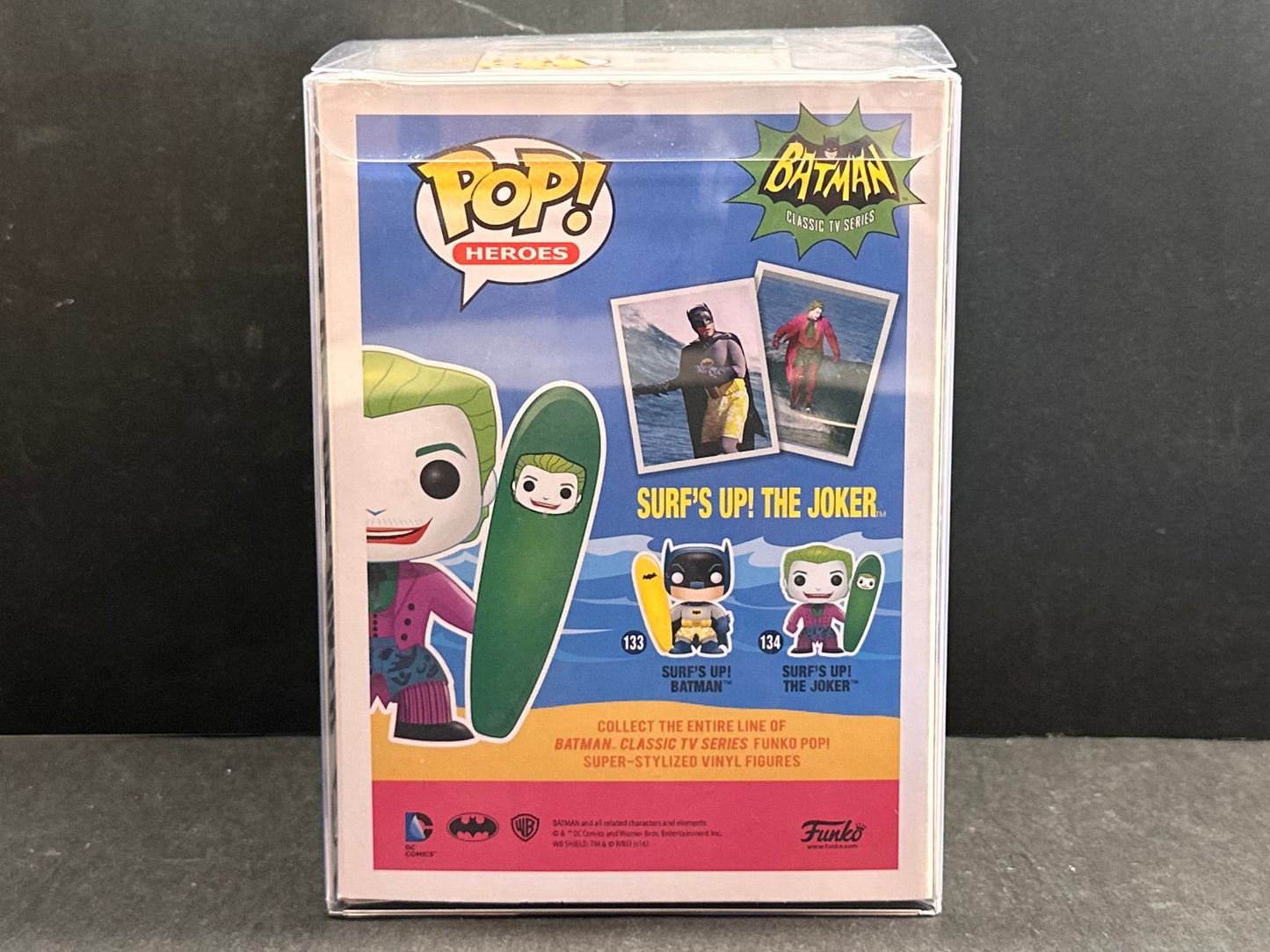 Batman Classic TV Series Surf’s Up! The Joker (134) Funko Pop Figure - Collectables - Pre-Owned