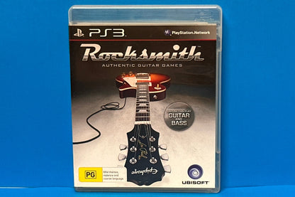 Rocksmith Authentic Guitar Games - Playstation 3 - Pre-Owned