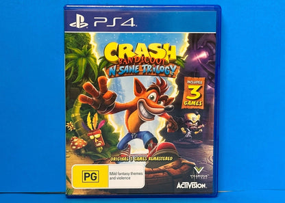 Crash Bandicoot N. Sane Trilogy - Playstation 4 - Pre-Owned