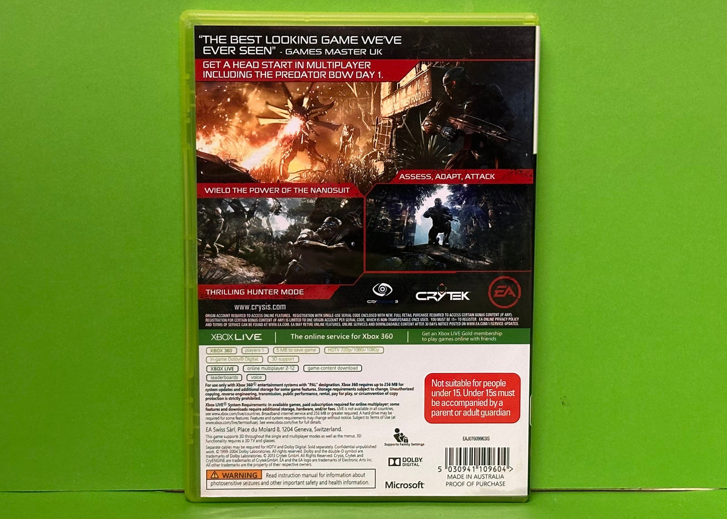 Crysis 3 - Xbox 360 - Pre-Owned