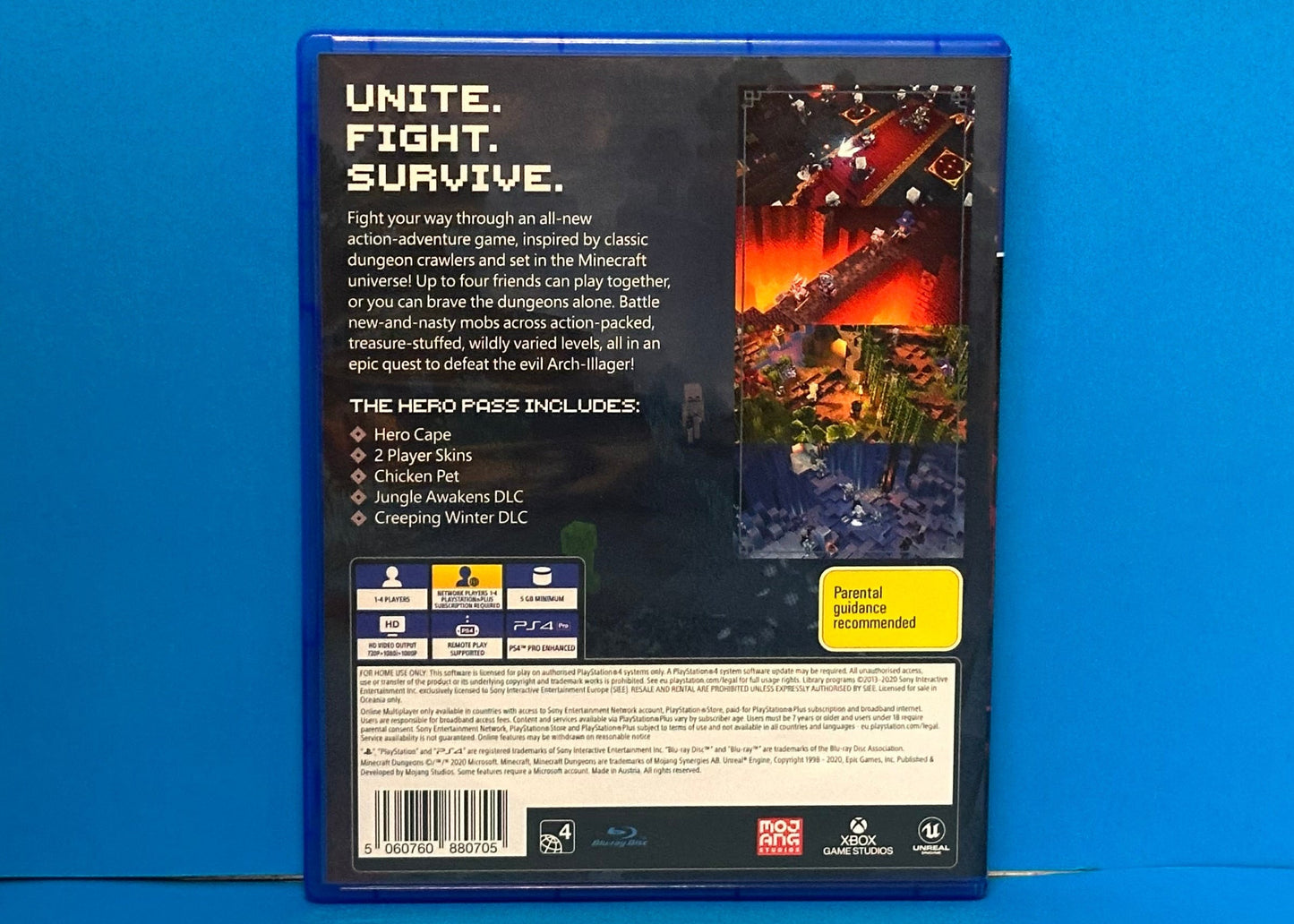 Minecraft Dungeons - Playstation 4 - Pre-Owned