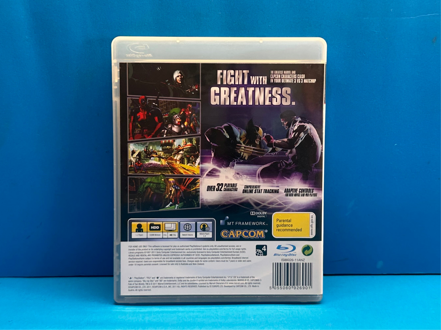 Marvel VS Capcom 3 Fate Of Two Worlds - Playstation 3 - Pre-Owned