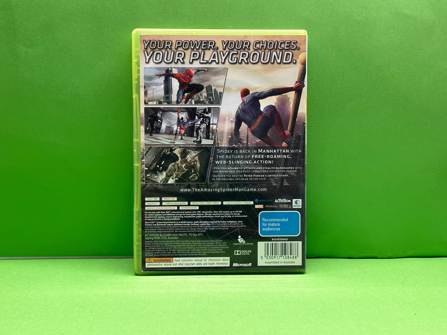 The Amazing Spider-Man - Xbox 360 - Pre-Owned