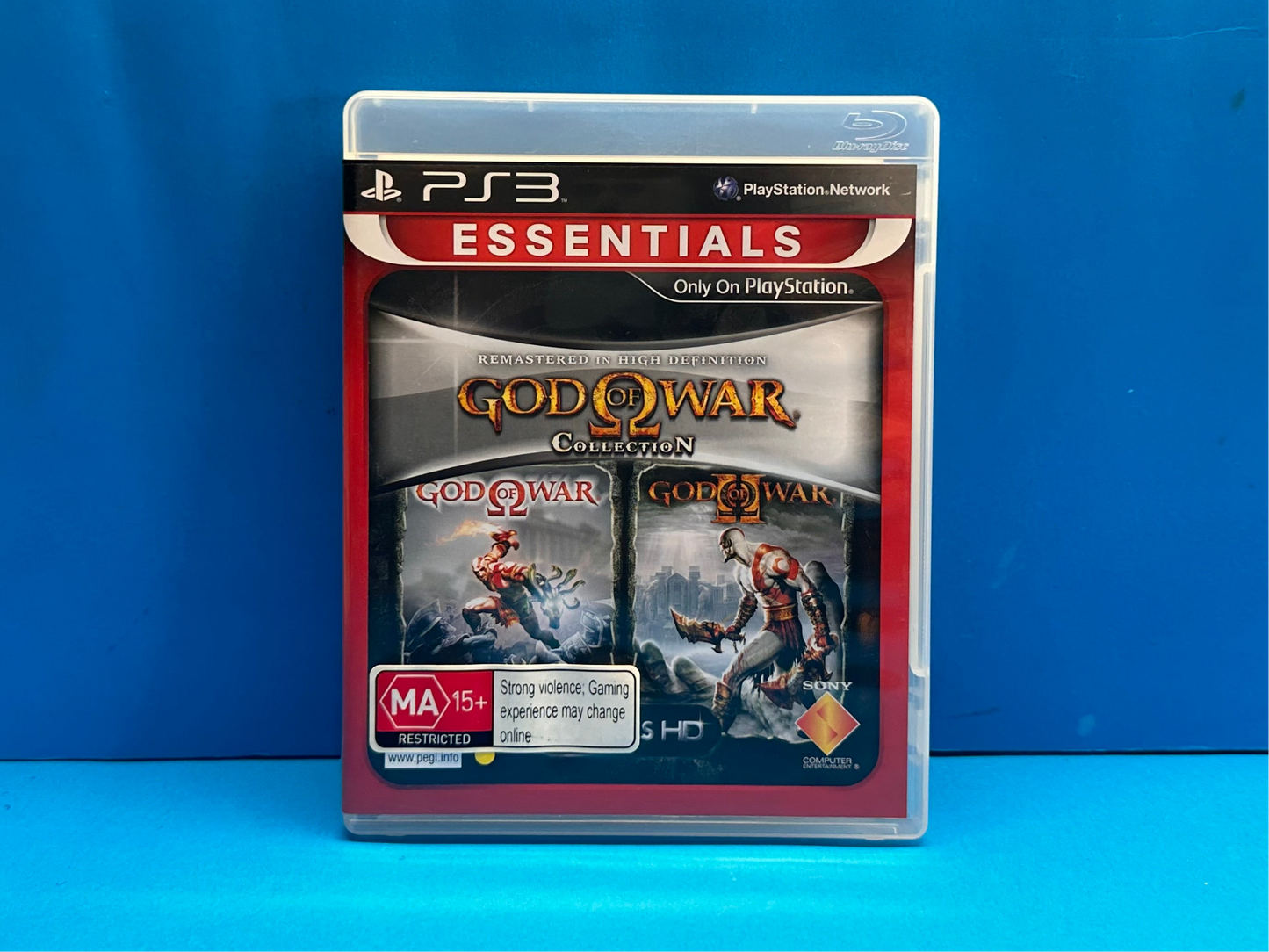 God Of War Collection (Essentials) *No Manual* - Playstation 3 - Pre-Owned