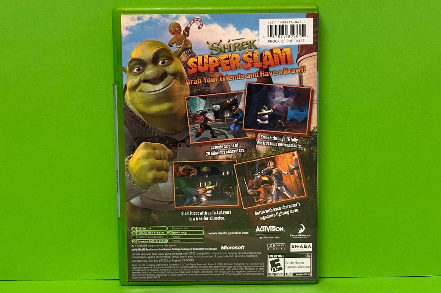 Shrek Super Slam - Xbox Original - Pre-Owned