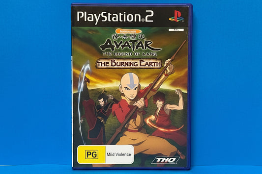 Avatar The Legend Of Aang The Burning Earth - Playstation 2 - Pre-Owned