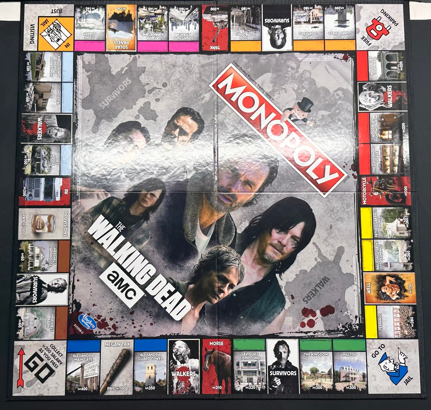 AMC The Walking Dead Monopoly - Collectables - Pre-Owned