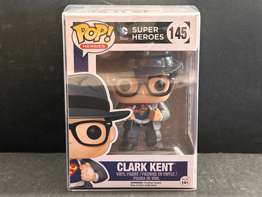 DC Comics Super Heroes Clark Kent (145) Funko Pop Figure - Collectables - Pre-Owned