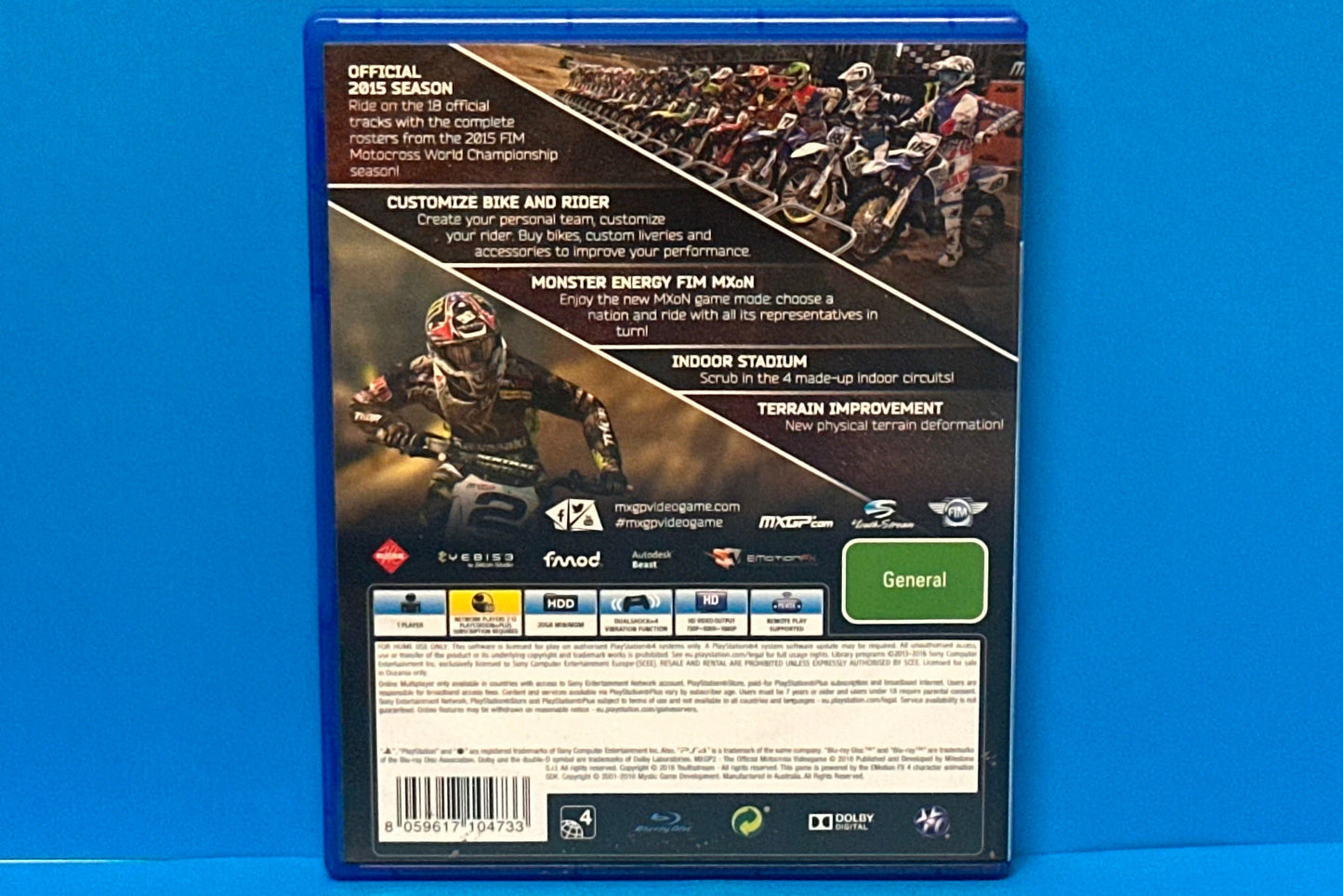 MXGP 2 The Official Motocross Videogame - Playstation 4 - Pre-Owned