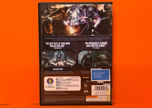 Star Wars The Force Unleashed II (2) - PC - Pre-Owned