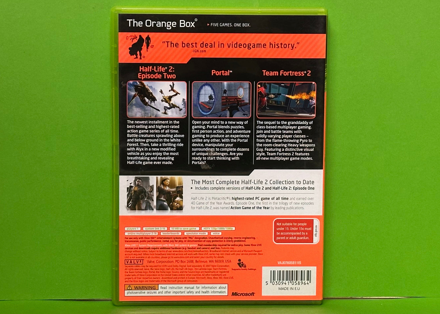 The Orange Box - Xbox 360 - Pre-Owned