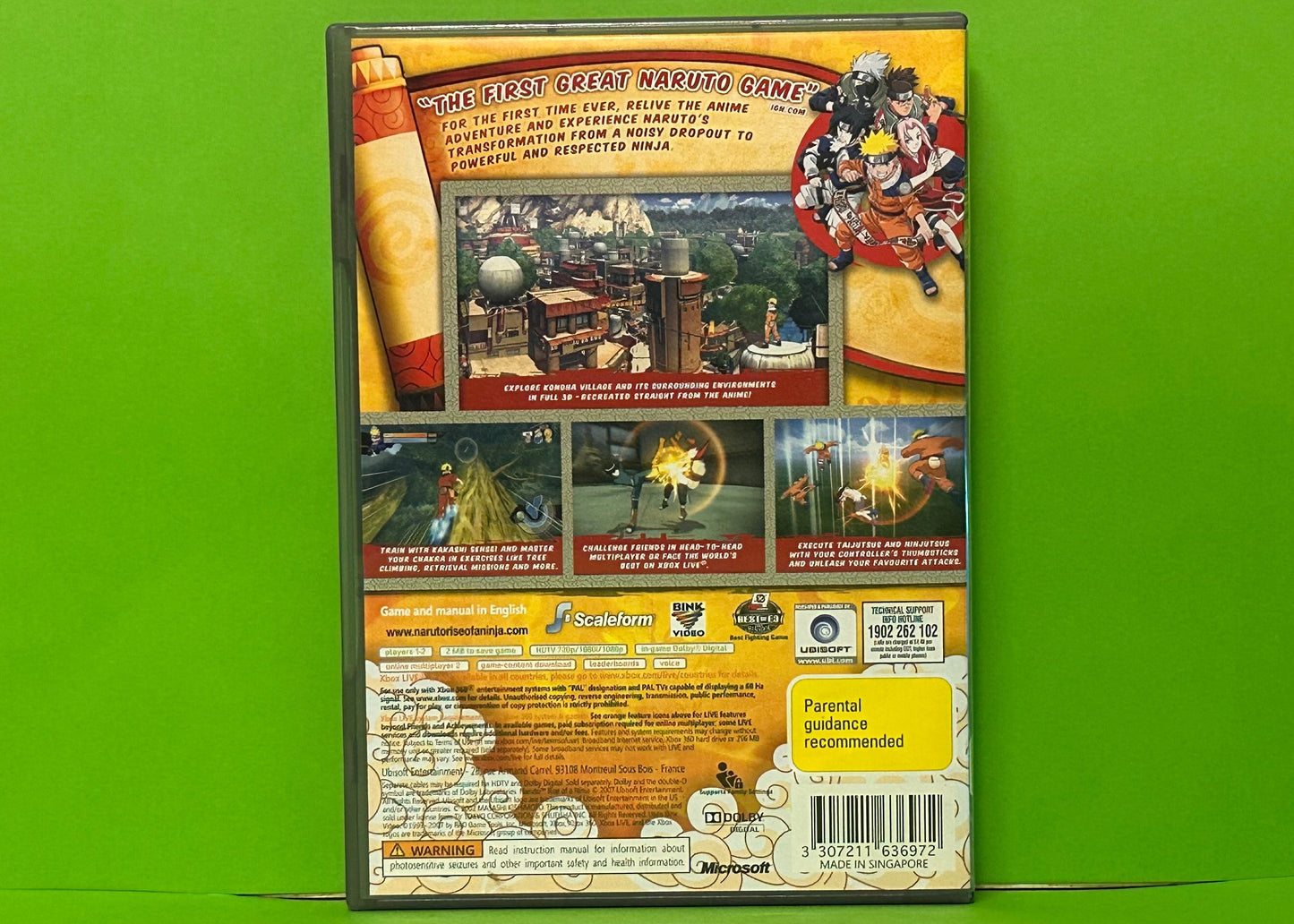 Naruto Rise Of A Ninja - Xbox 360 - Pre-Owned