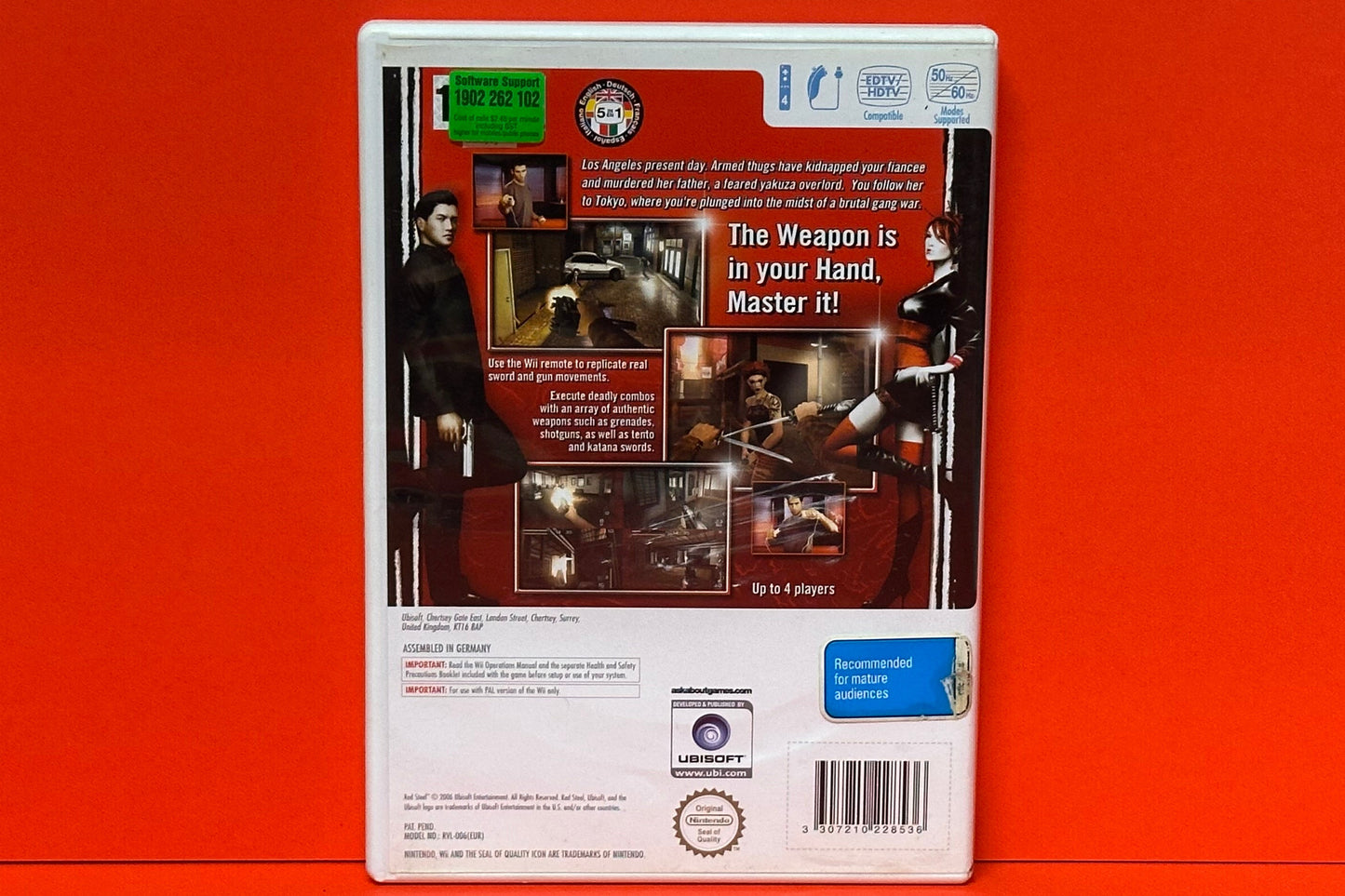 Red Steel - Nintendo Wii - Pre-Owned