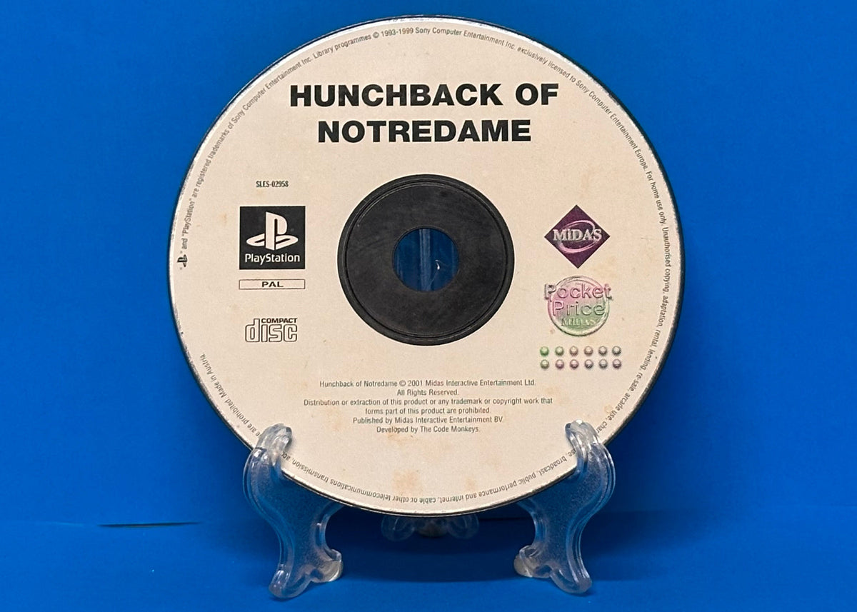 Hunchback Of Notredame - Playstation 1 - Pre-Owned