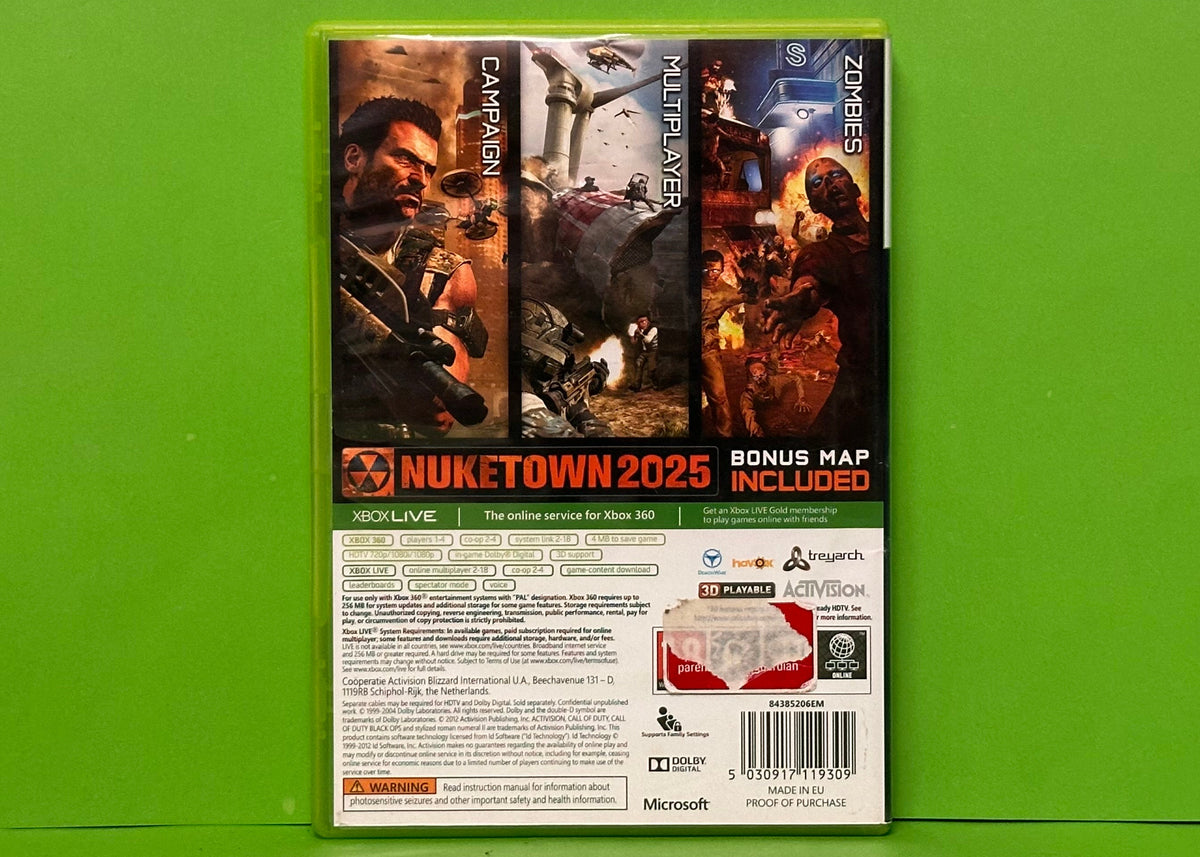 Call Of Duty Black Ops II (2) - Xbox 360 - Pre-Owned