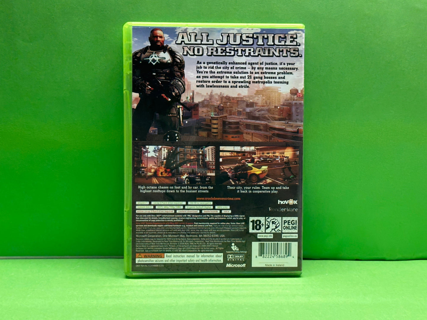 Crackdown (Classics) - Xbox 360 - Pre-Owned