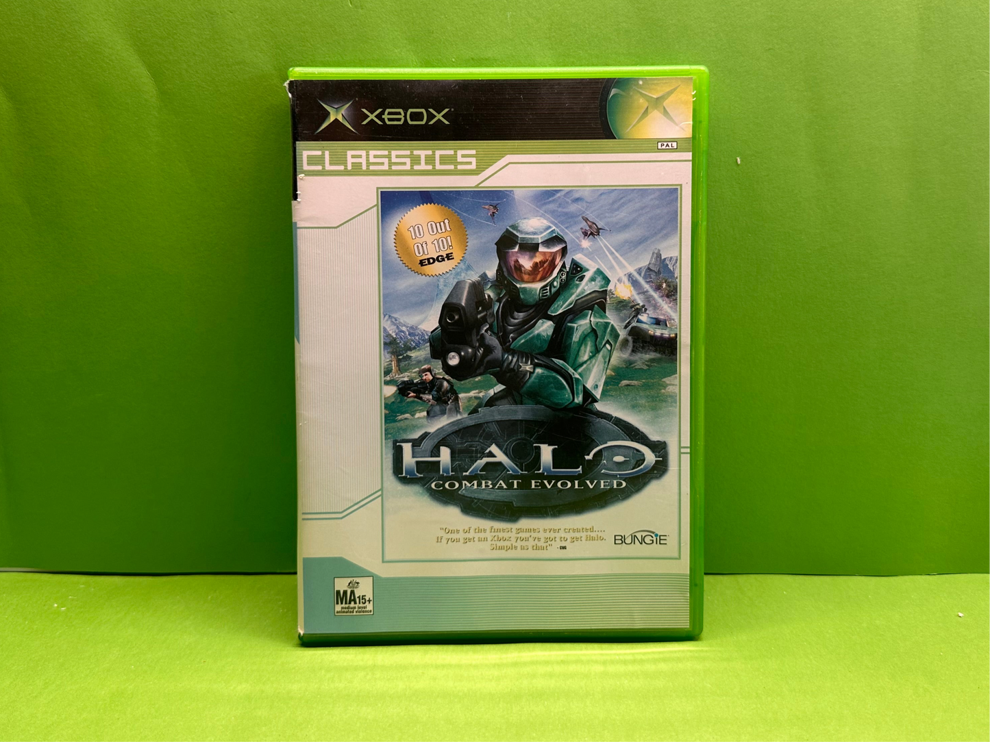 Halo Combat Evolved (Classics) *No Manual* - Xbox Original - Pre-Owned