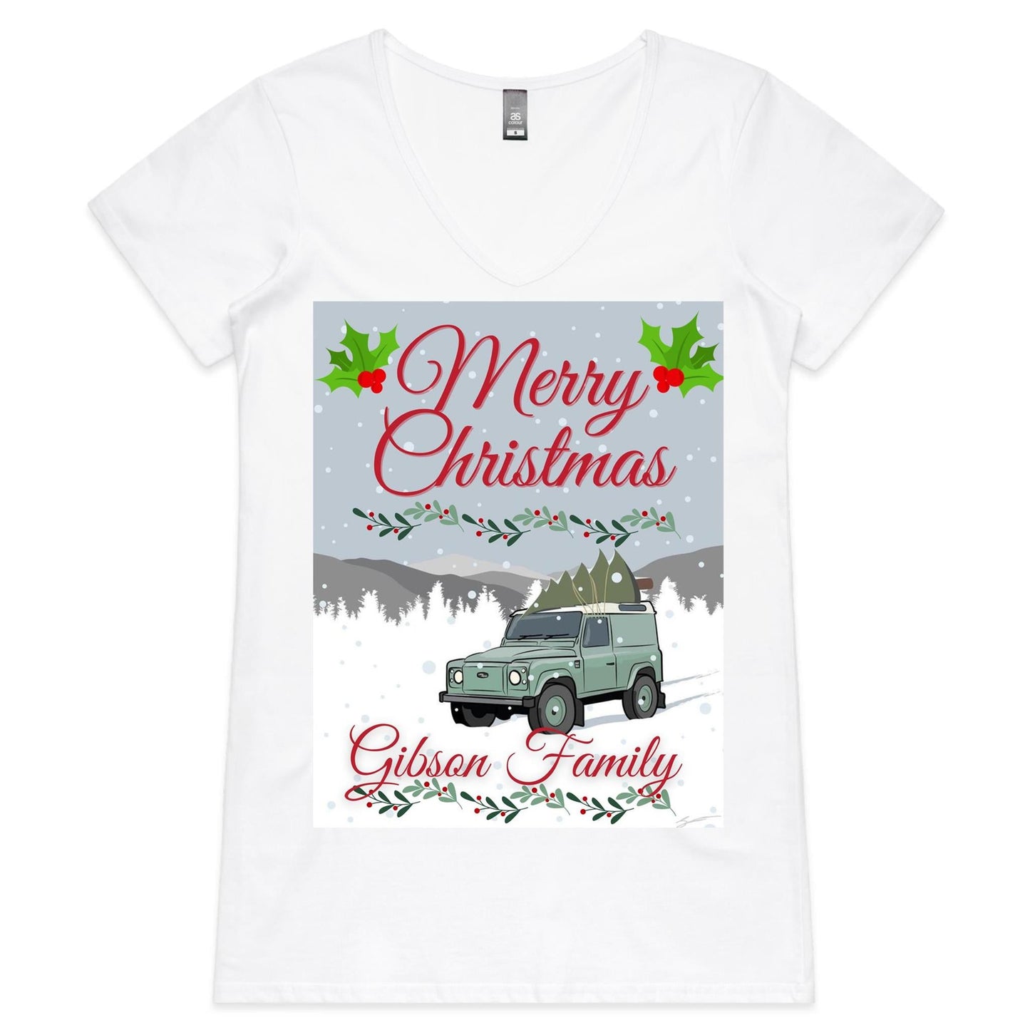 AS Colour Bevel - Womens V-Neck T-Shirt - Pre-Owned