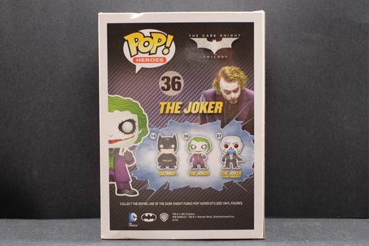 The Dark Knight Trilogy The Joker (36) Funko Pop Figures - Collectables - Pre-Owned