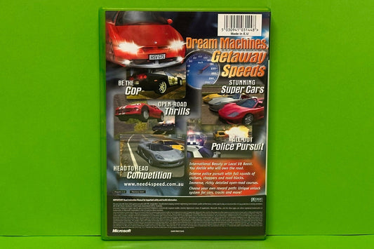 Need For Speed Hot Pursuit 2 - Xbox Original - Pre-Owned