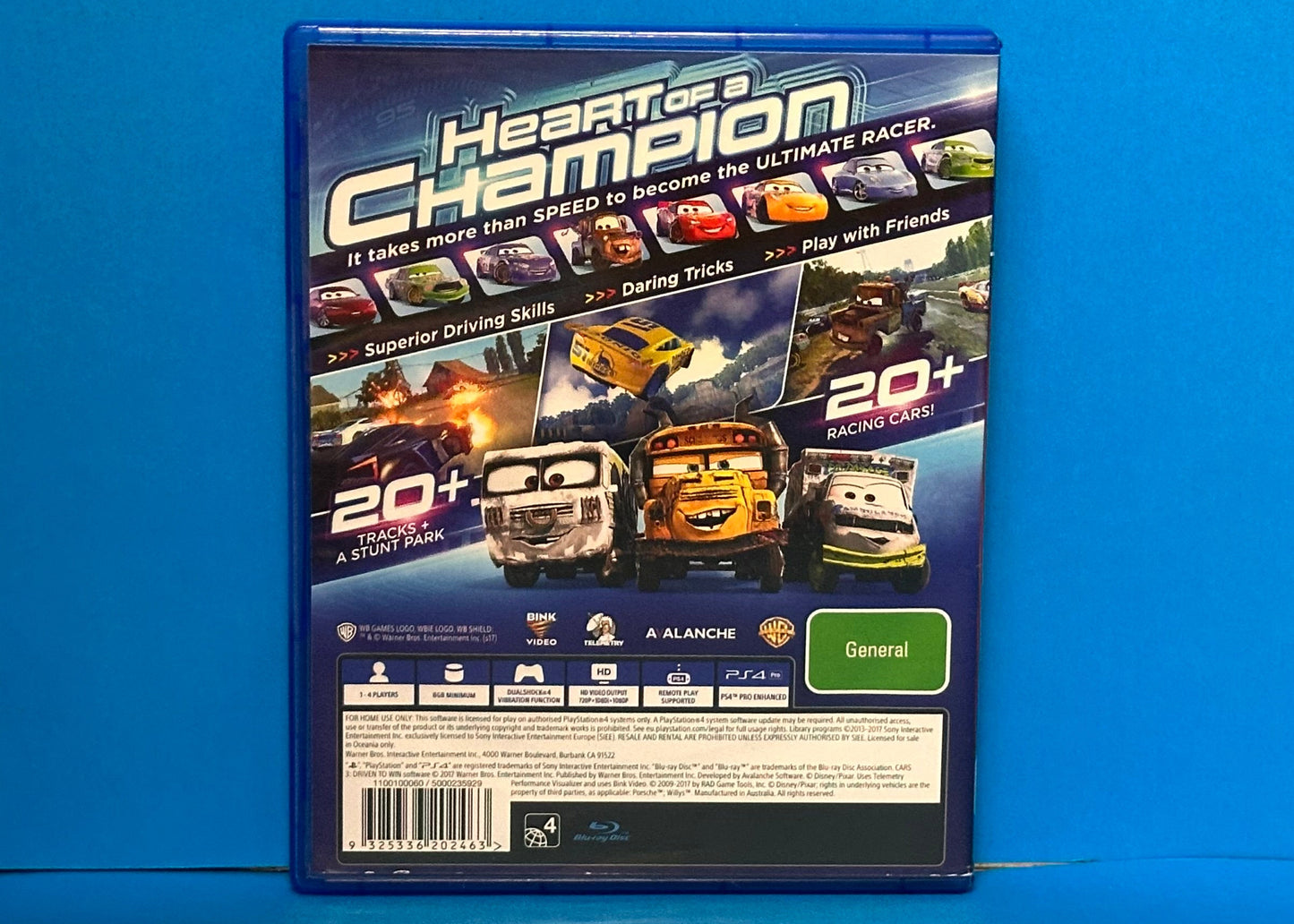 Disney Pixar Cars 3 Driven To Win - Playstation 4 - Pre-Owned