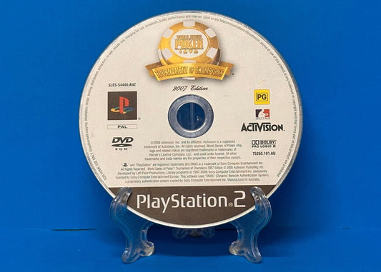World Series Poker Tournament Of Champions - Playstation 2 - Pre-Owned