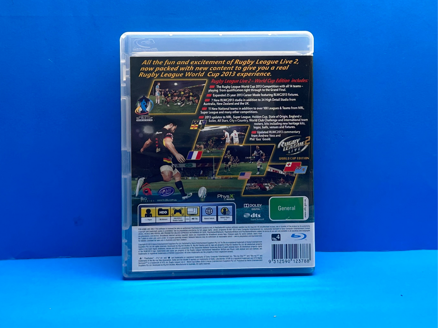 Rugby League Live 2 (World Cup Edition) - Pre-Owned