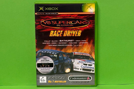 V8 Supercars Australia Race Driver - Xbox Original - Pre-Owned