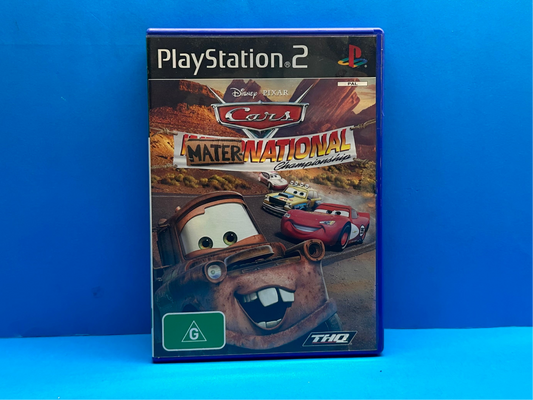 Cars Mater National Championship *No Manual* - Playstation 2 - Pre-Owned
