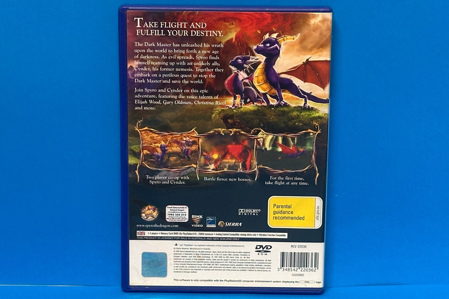 The Legend Of Spyro Dawn Of The Dragon - Playstation 2 - Pre-Owned