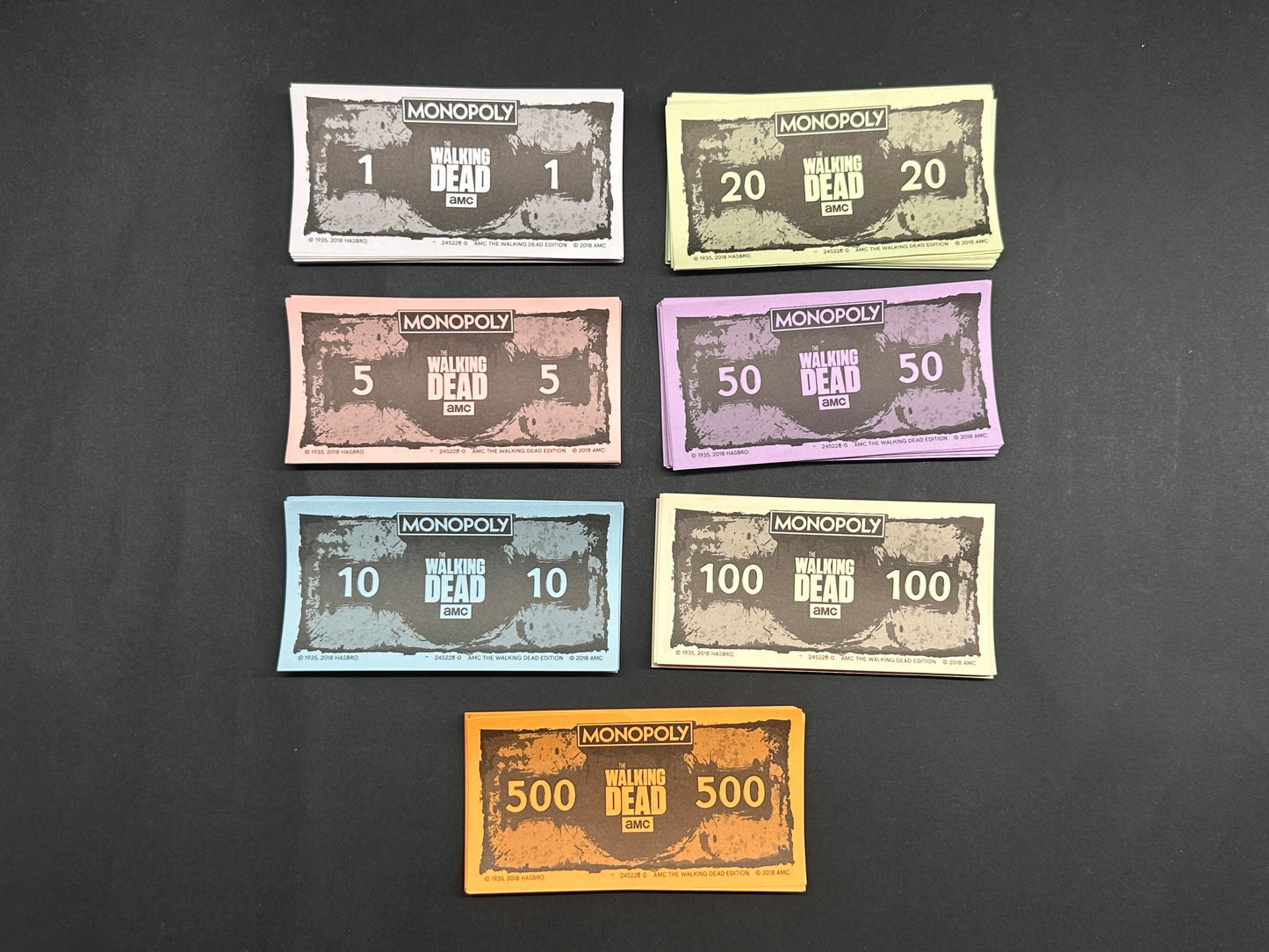 AMC The Walking Dead Monopoly - Collectables - Pre-Owned