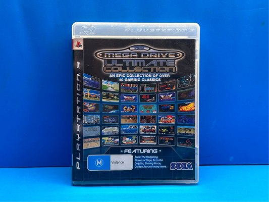 Sega Mega Drive Ultimate Collection *No Manual* - Playstation 3 - Pre-Owned