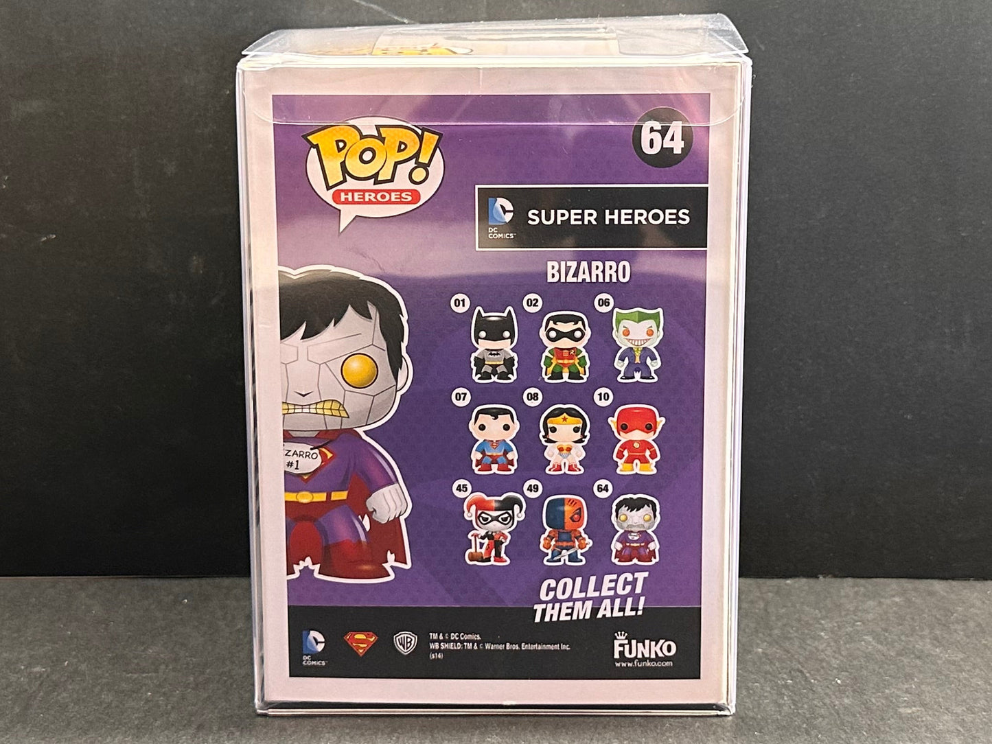 DC Comics Super Heroes Bizarro (64) Funko Pop Figure - Collectables - Pre-Owned
