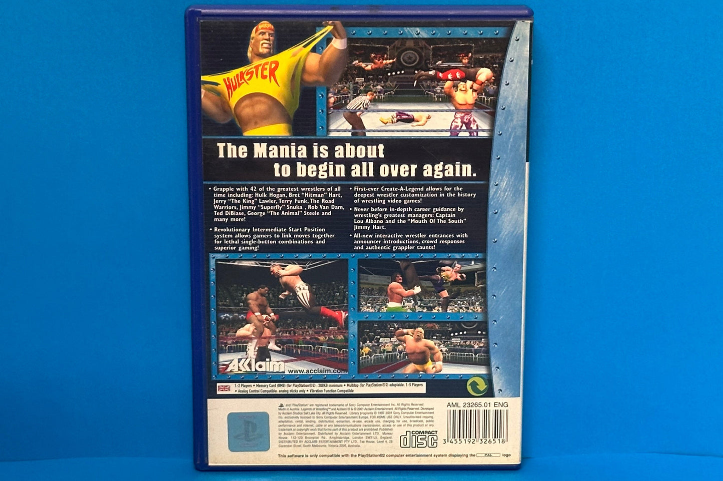 Legends Of Wrestling - Playstation 2 - Pre-Owned