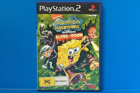 Spongebob Squarepants Featuring Nicktoons Globs Of Doom - Playstation 2 - Pre-Owned
