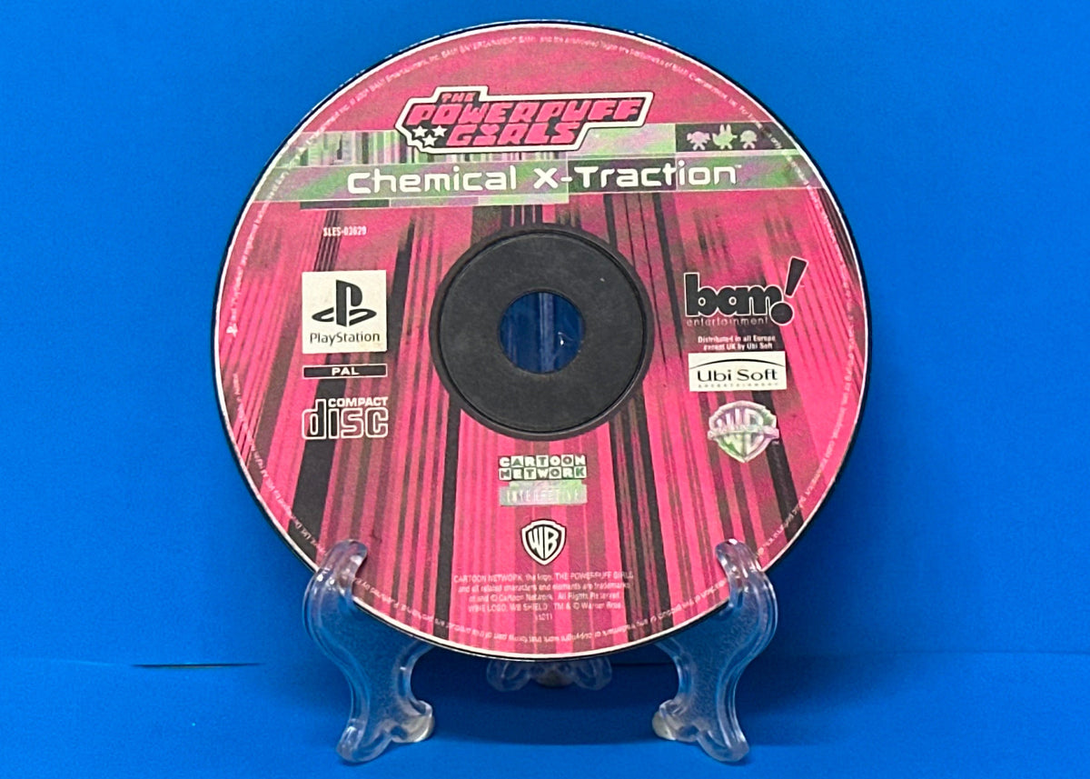 The Powerpuff Girls Chemical X-Traction - Playstation 1 - Pre-Owned