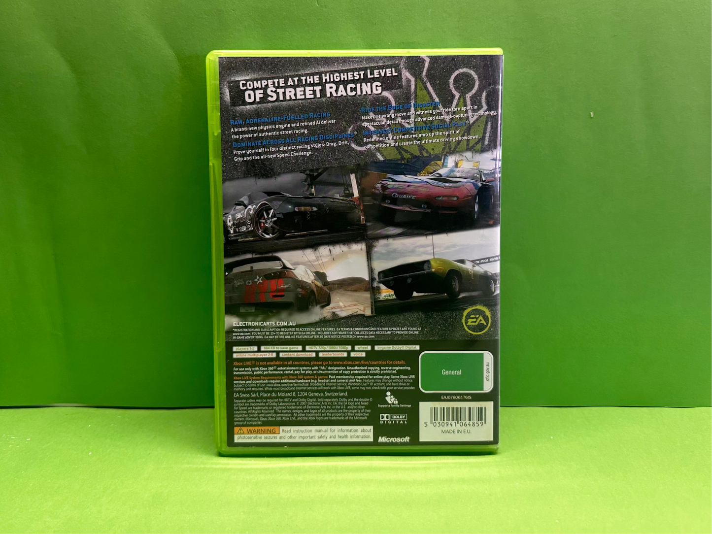 Need For Speed Pro Street *No Manual* - Xbox 360 - Pre-Owned