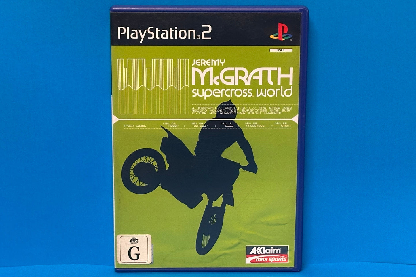 Jeremy McGrath Supercross World - Playstation 2 - Pre-Owned